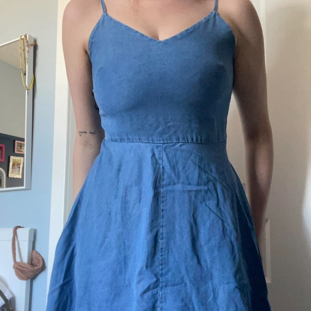 GAP Chambray Dress